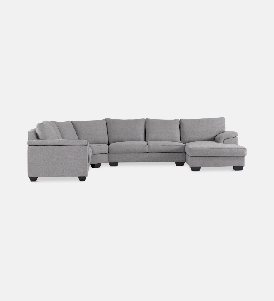 Bianca Fully Upholstered Slouch With Daybed Right (23376)