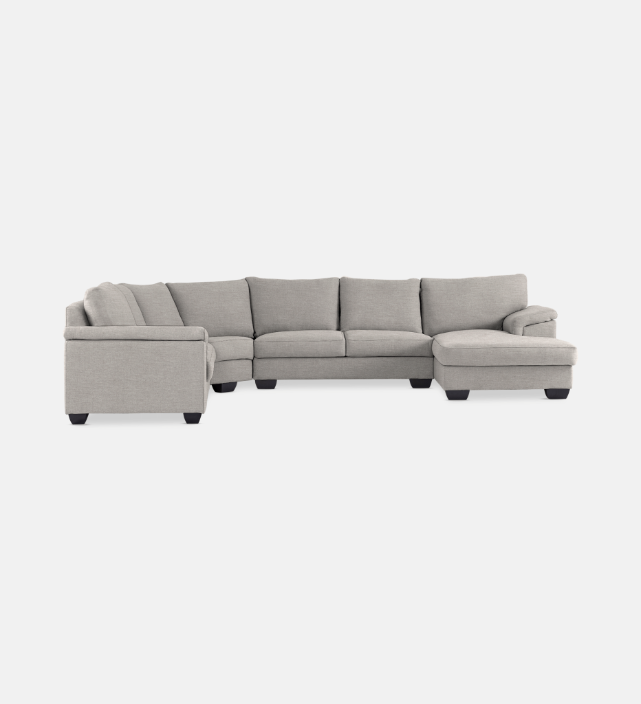 Bianca Fully Upholstered Slouch With Daybed Right (23383)