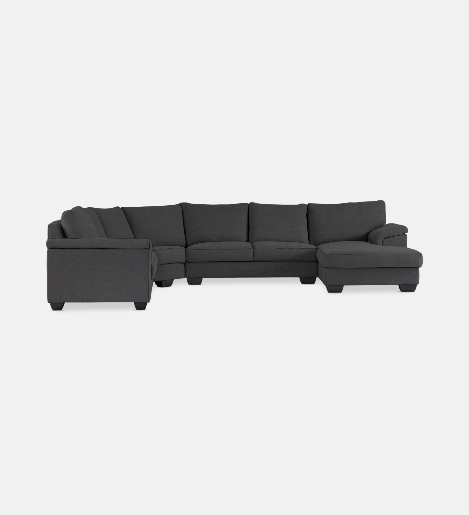 Bianca Fully Upholstered Slouch With Daybed Right (23390)
