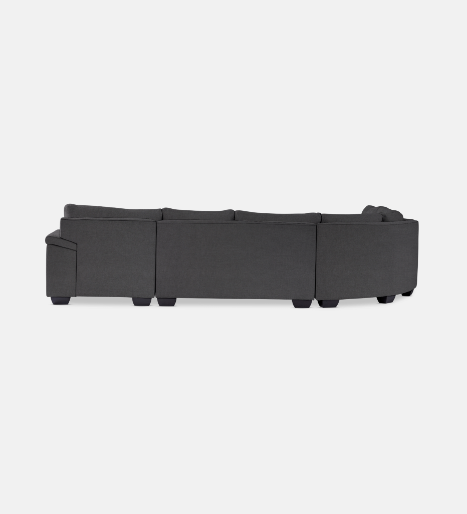 Bianca Fully Upholstered Slouch With Daybed Right (23396)