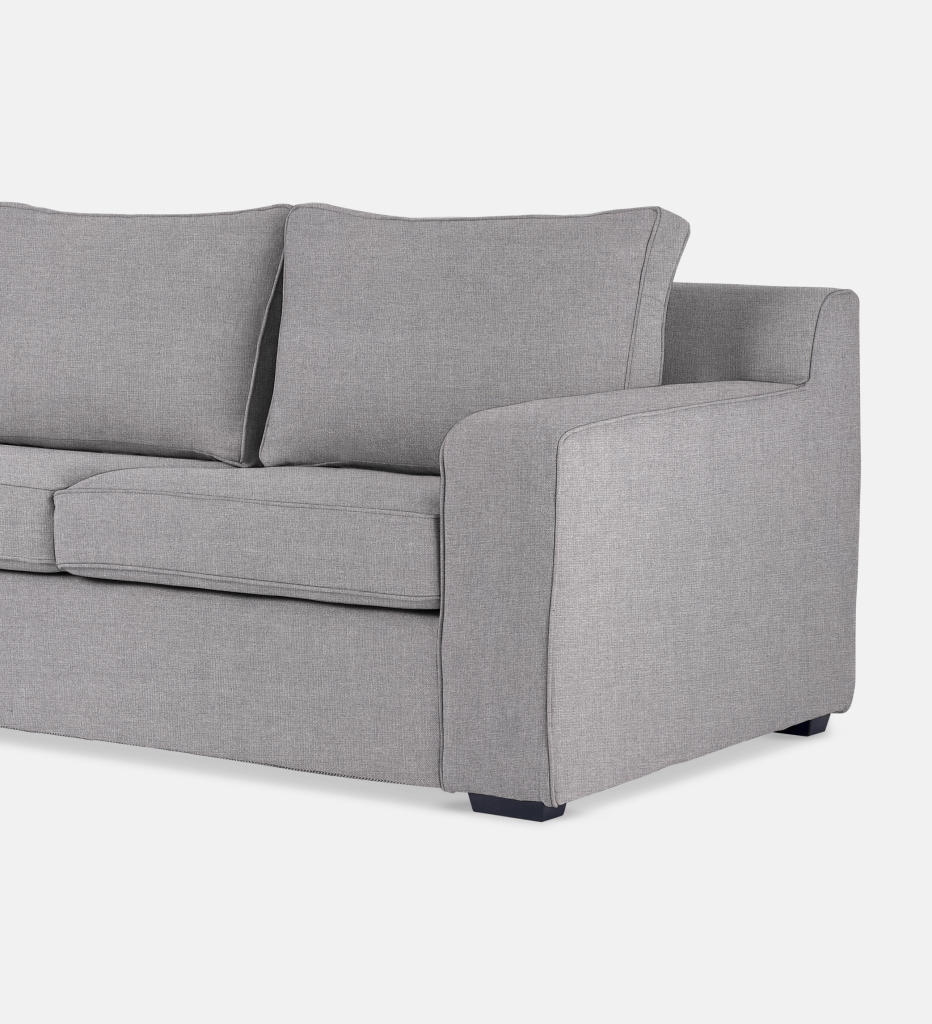 Lodge Fully Upholstered Slouch Left (21526)