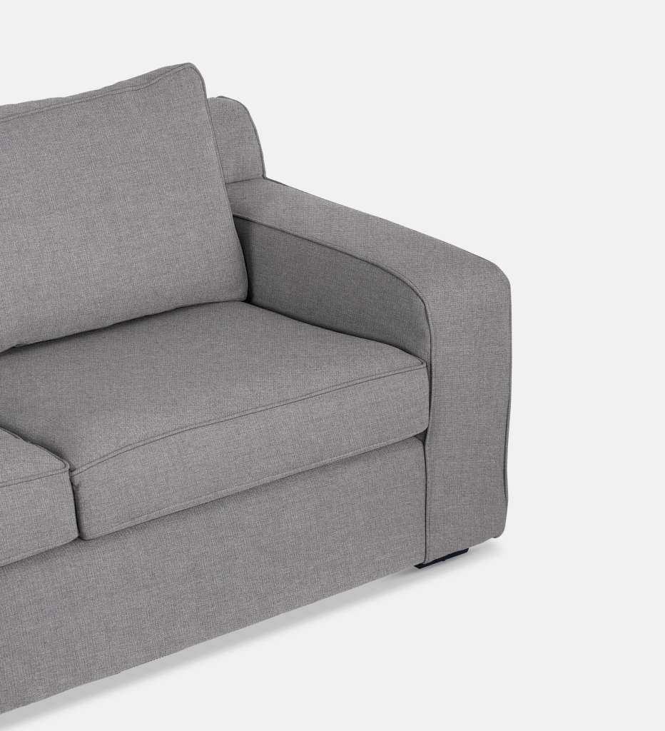Lodge Fully Upholstered Slouch Left (21528)