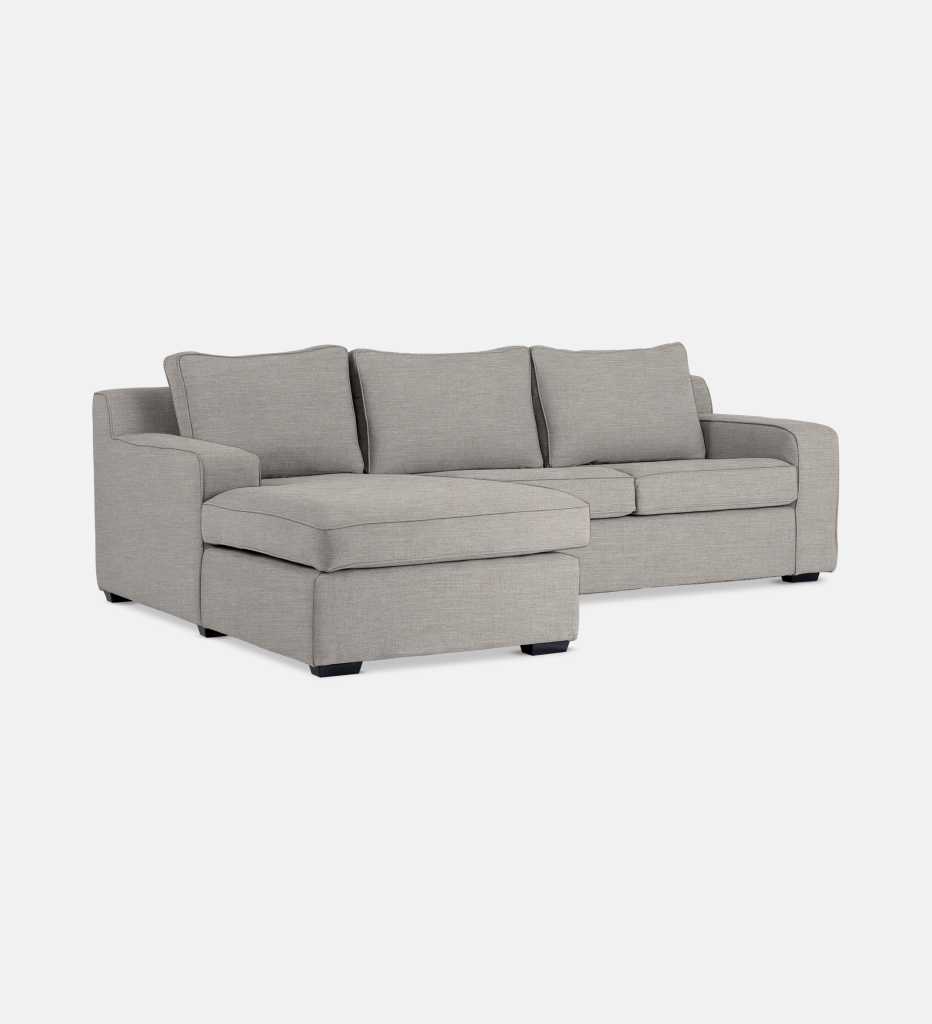 Lodge Fully Upholstered Slouch Left (21533)