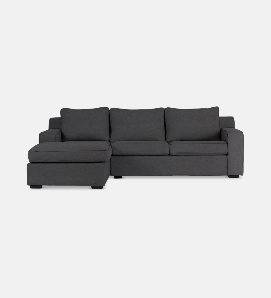 Lodge Fully Upholstered Slouch Left (21540)