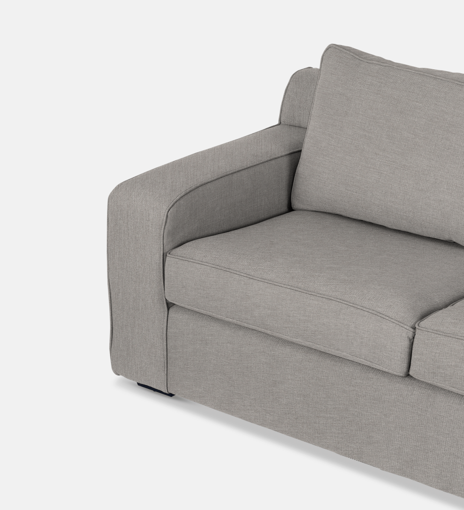 Lodge Fully Upholstered Slouch Right (23740)