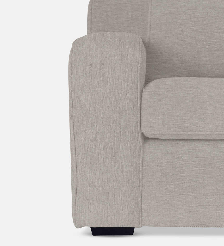Lodge Fully Upholstered Slouch Right (23741)