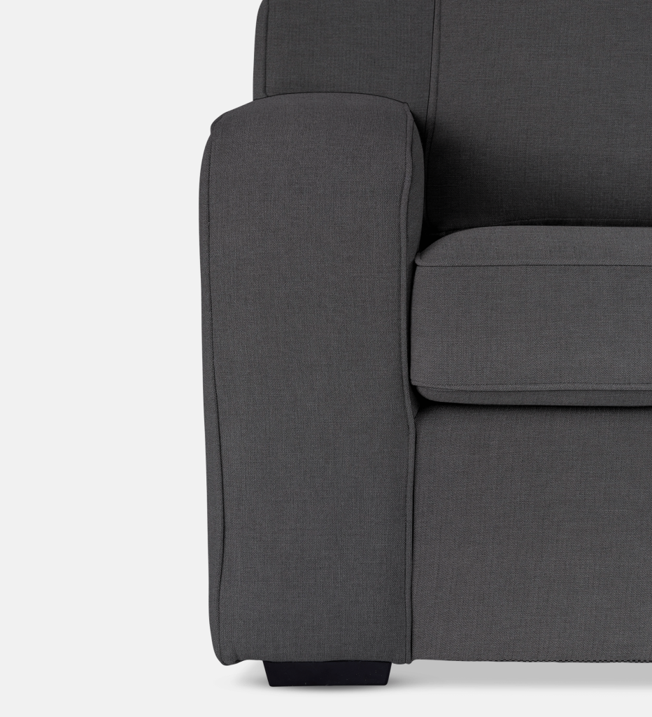Lodge Fully Upholstered Slouch Right (23749)