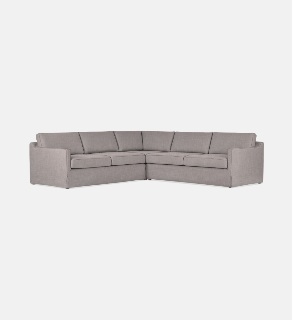 Krista Slipcover Corner Couch