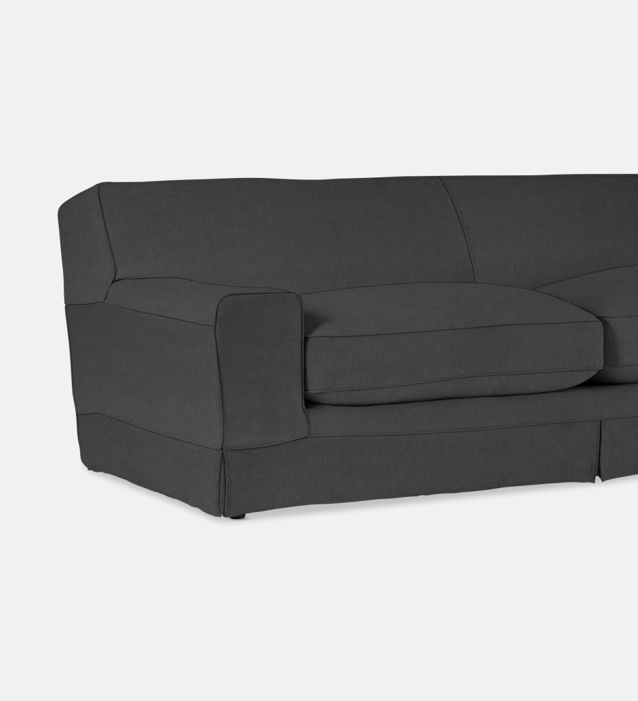 Kirsty Slipcover 3 Seater Couch (17571)