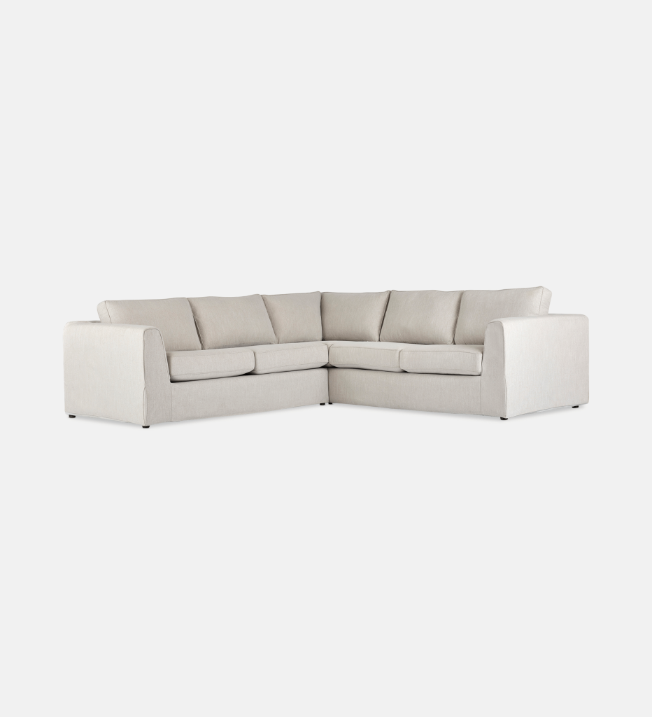 Manhattan Slipcover Corner Couch (19380)