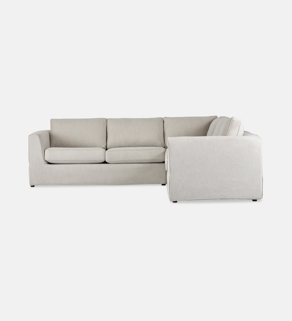 Manhattan Slipcover Corner Couch (19381)