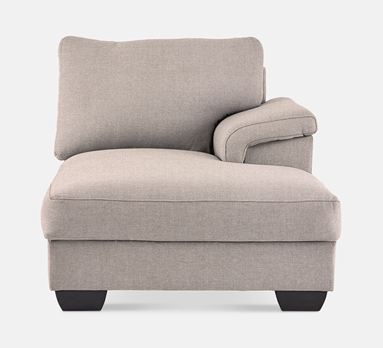 Bianca Fully Upholstered Modular Chaise Right (51970)