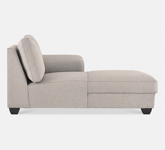 Bianca Fully Upholstered Modular Chaise Right (51972)