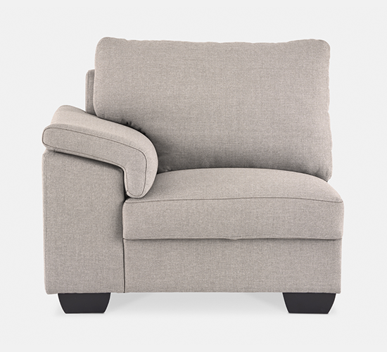 Bianca Fully Upholstered Modular End Piece Left (56467)