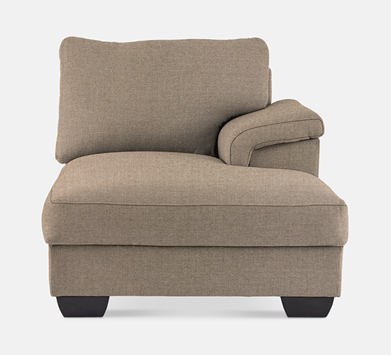 Bianca Fully Upholstered Modular Chaise Right (52009)