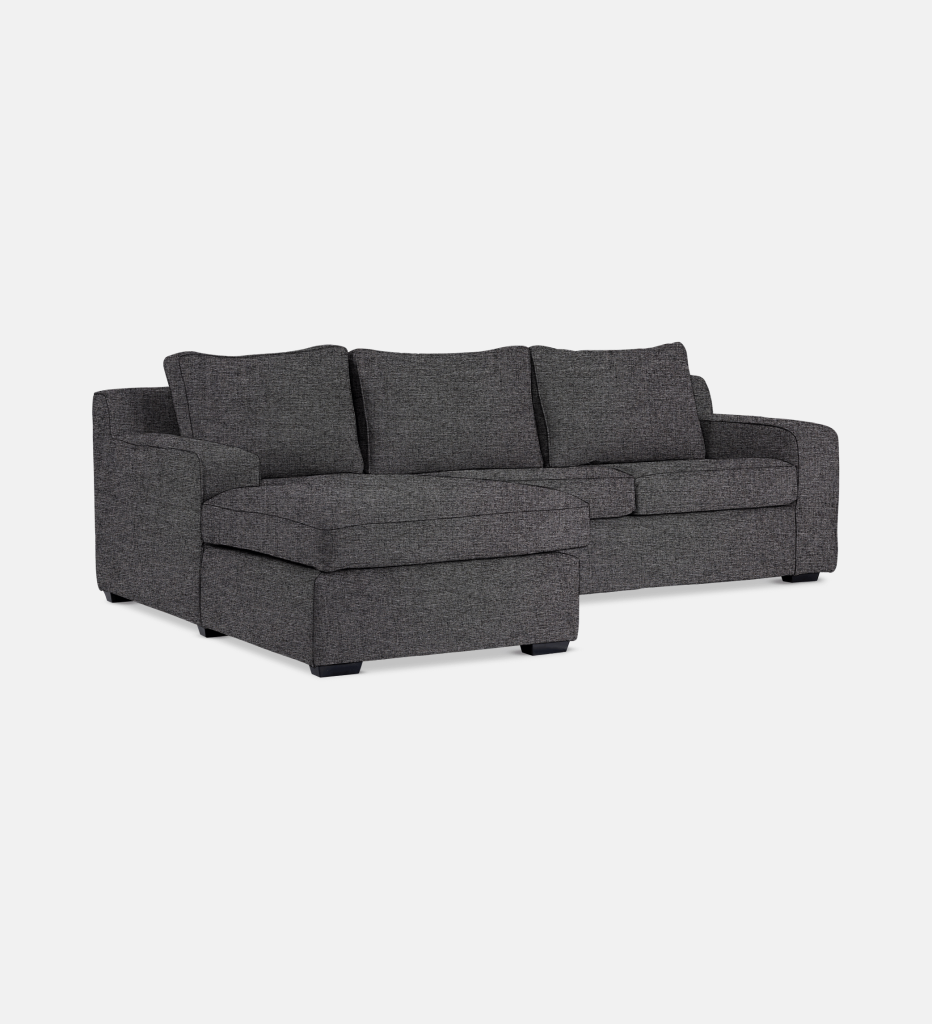 Lodge Fully Upholstered Slouch Left (21574)