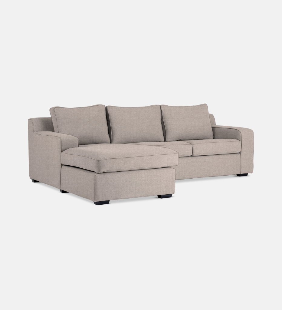 Lodge Fully Upholstered Slouch Left (21582)