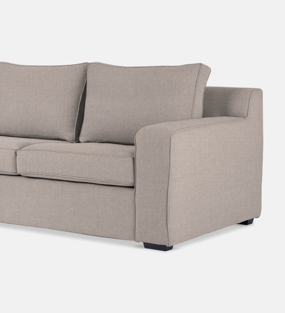 Lodge Fully Upholstered Slouch Left (21583)