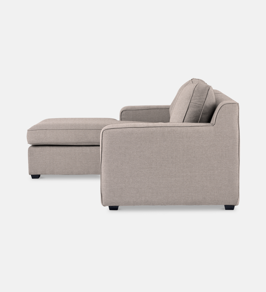 Lodge Fully Upholstered Slouch Left (21587)