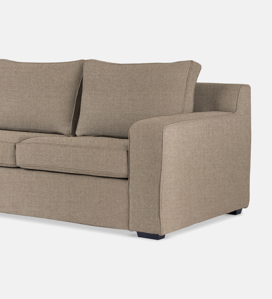 Lodge Fully Upholstered Slouch Left (21591)