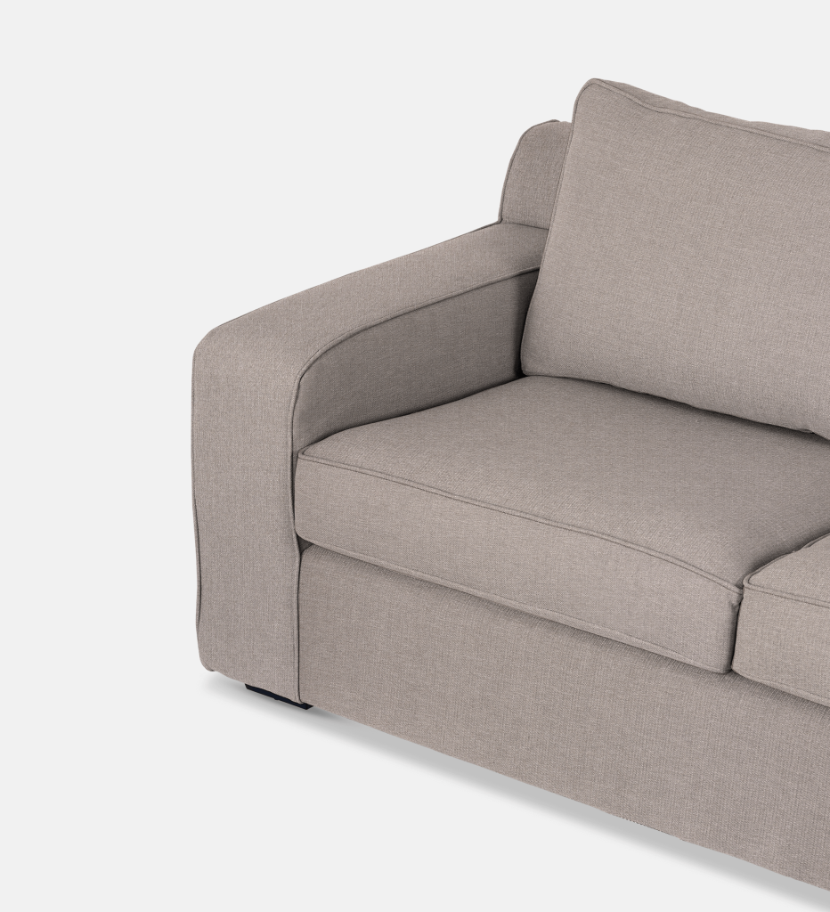 Lodge Fully Upholstered Slouch Right (23773)