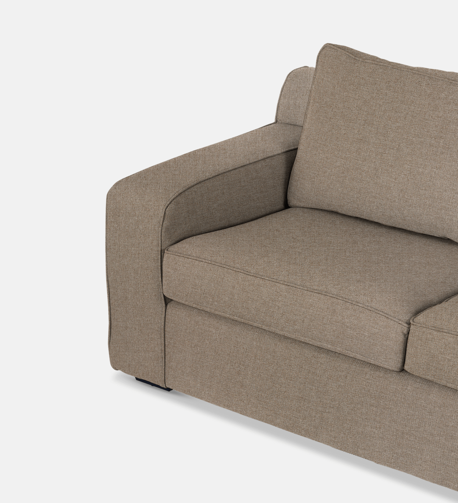 Lodge Fully Upholstered Slouch Right (23781)