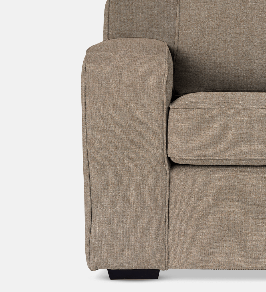 Lodge Fully Upholstered Slouch Right (23782)