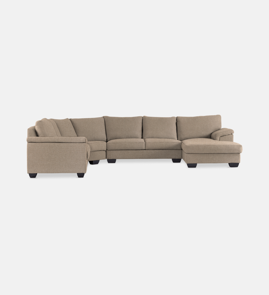 Bianca Fully Upholstered Slouch With Daybed Right (23404)