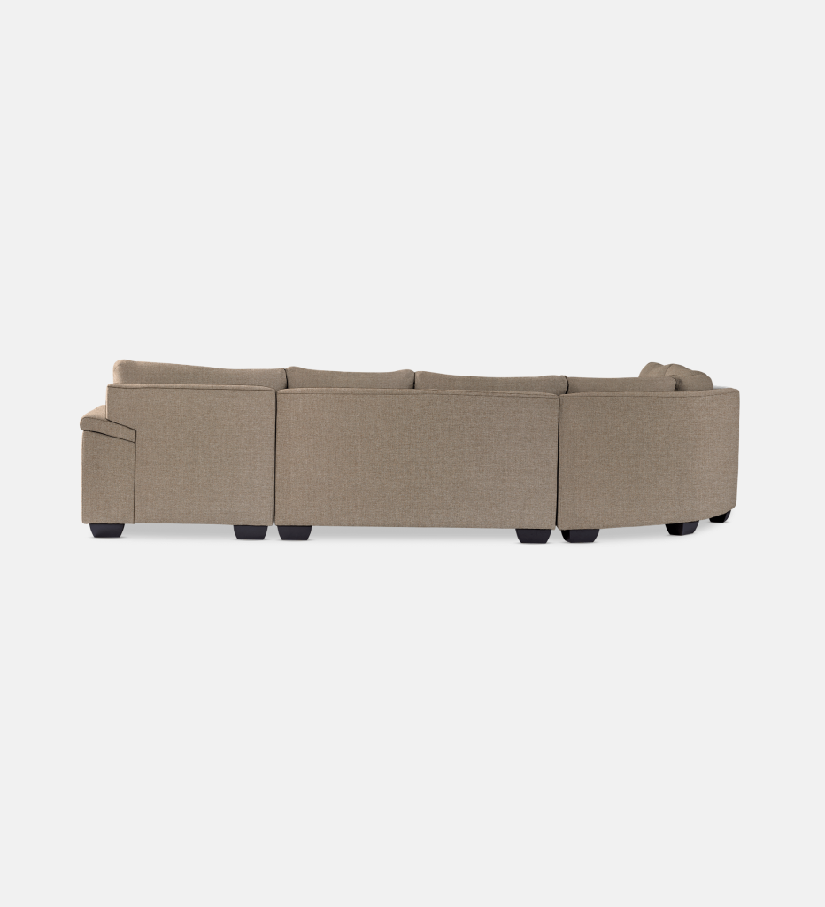 Bianca Fully Upholstered Slouch With Daybed Right (23410)