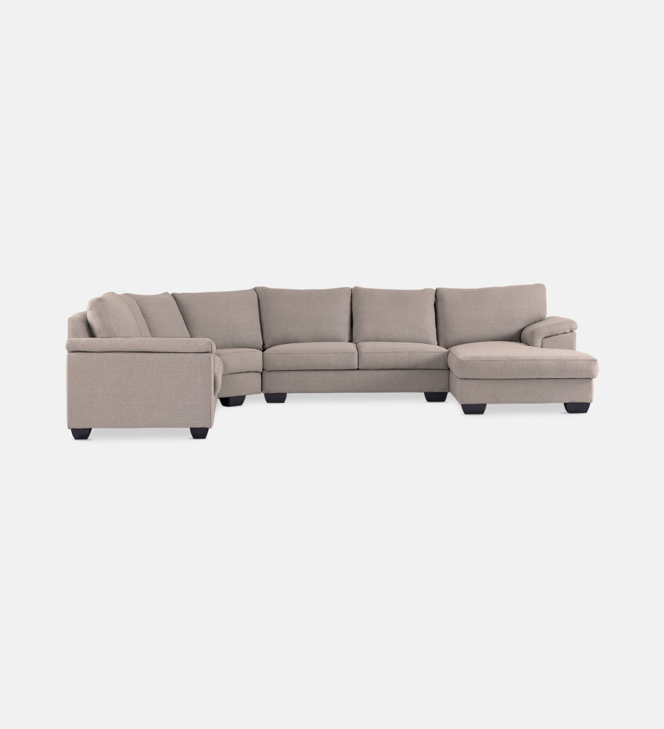 Bianca Fully Upholstered Slouch With Daybed Right (23411)