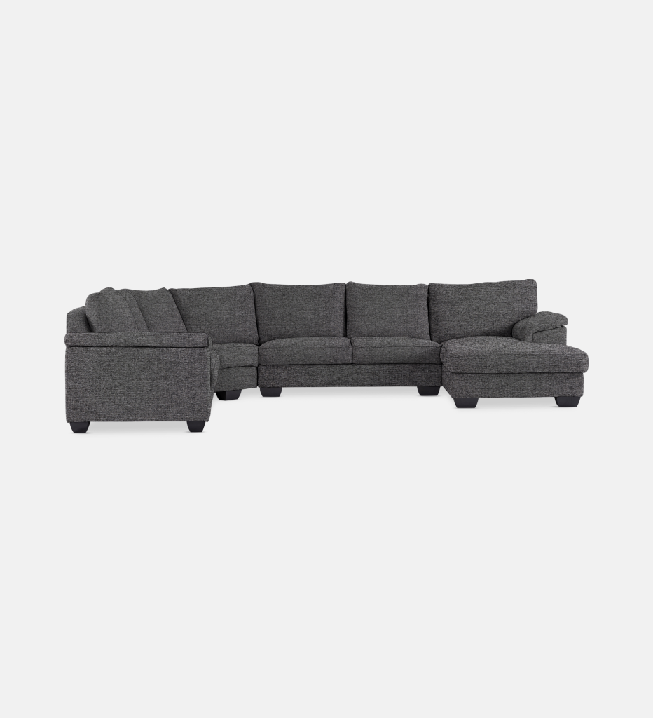 Bianca Fully Upholstered Slouch With Daybed Right (23418)