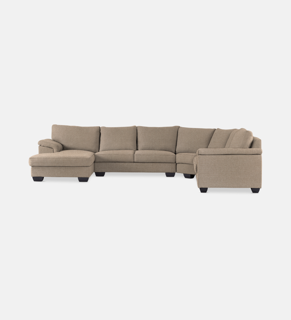 Bianca Fully Upholstered Slouch With Daybed Left (11309)