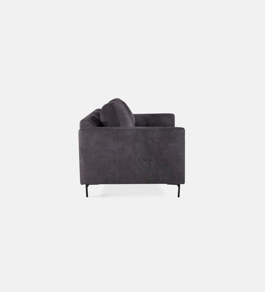 Sami Leather 2 Seater Metal Leg (75755)