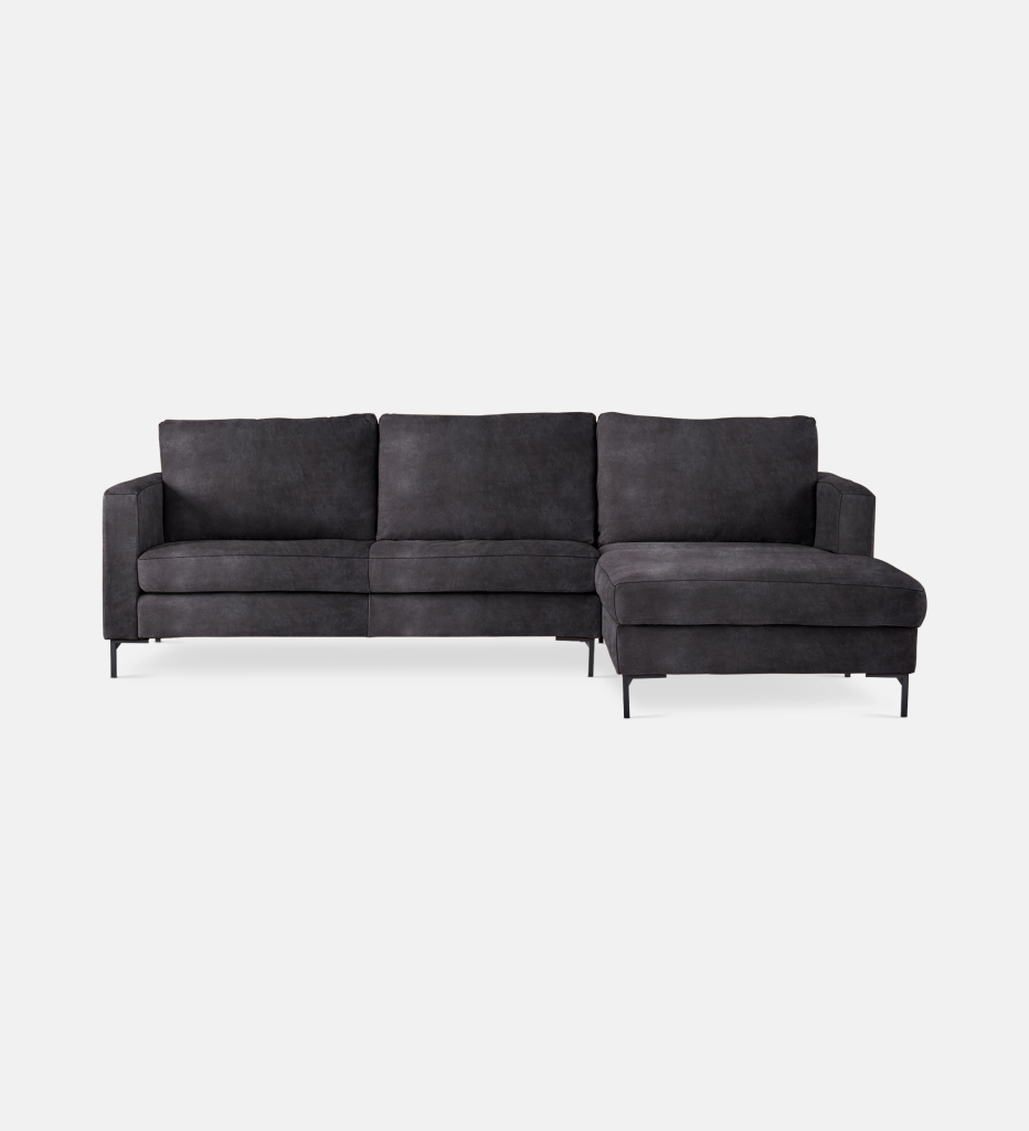 Sami Upholstered Slouch Right With Wooden Leg