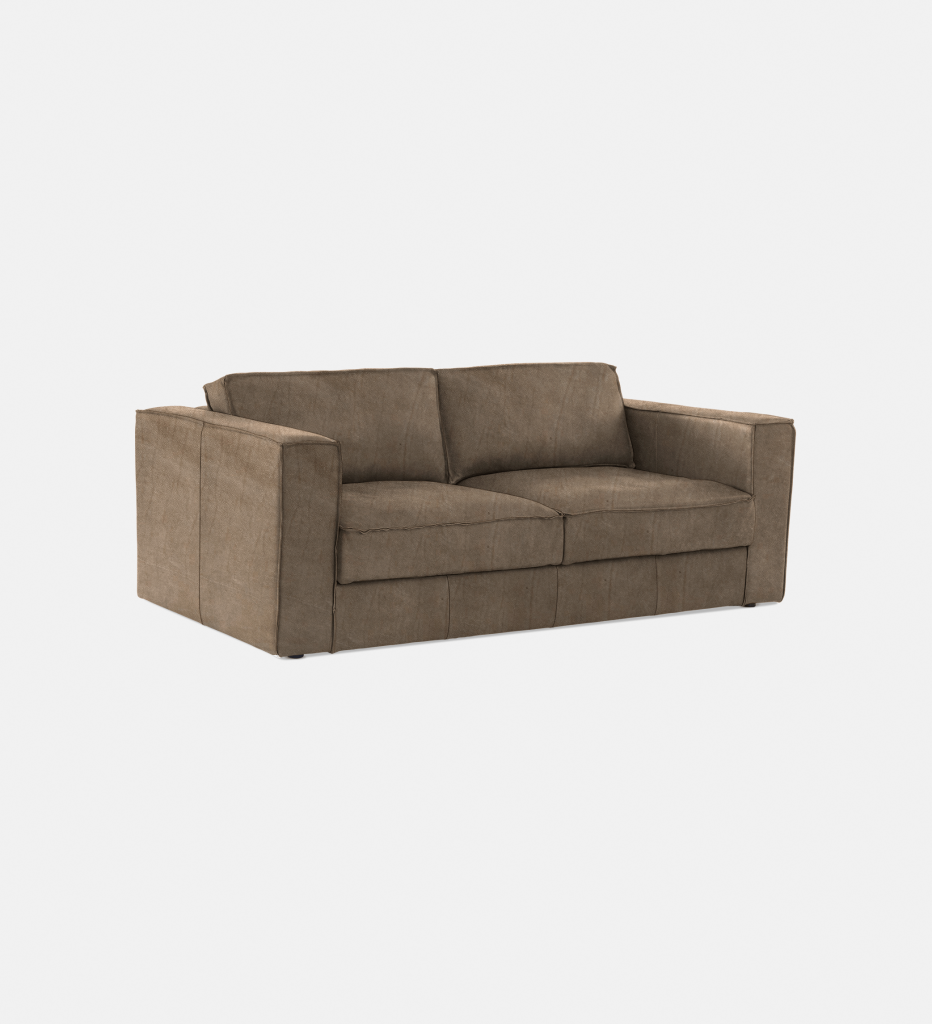 Rosco Leather 2 Seater (12752)
