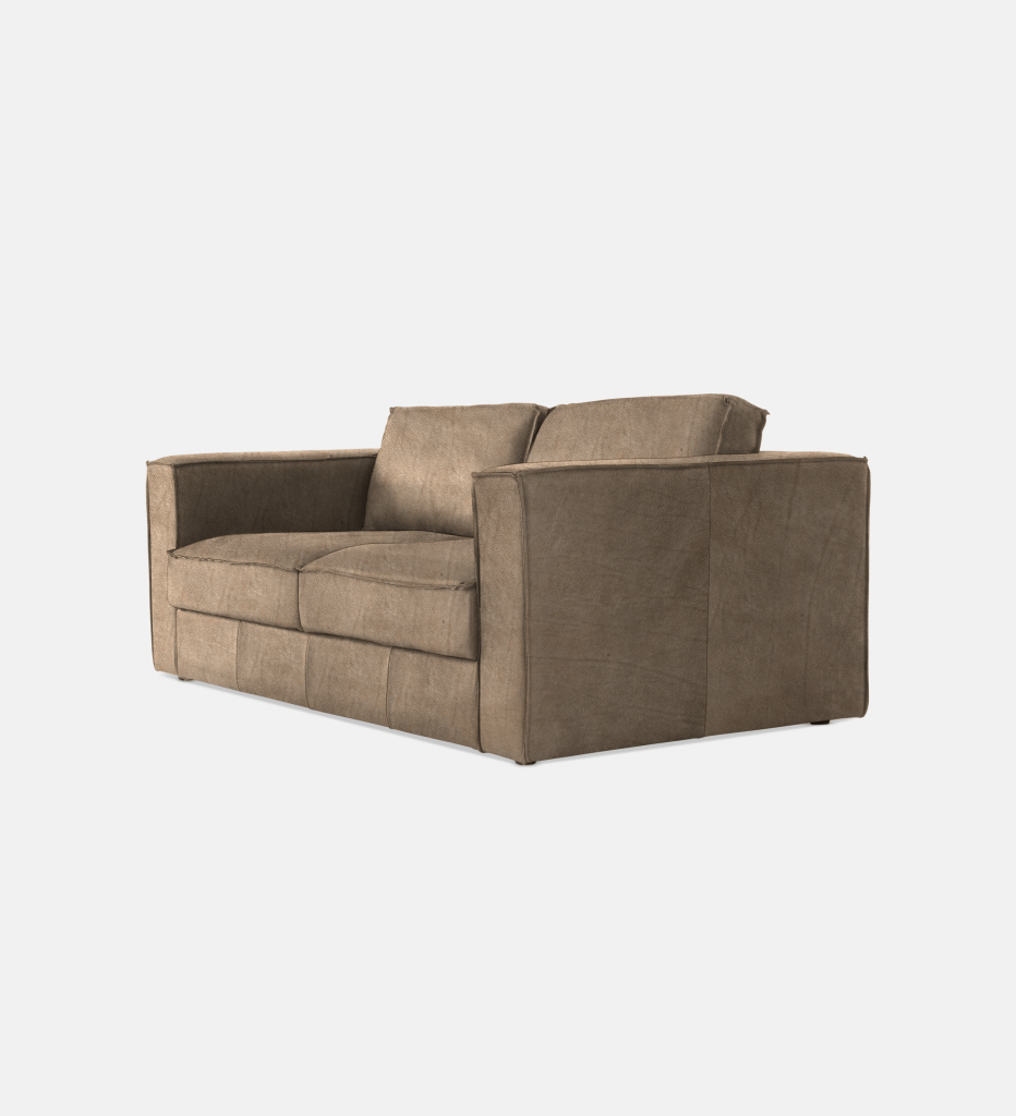 Rosco Leather 2 Seater (12753)