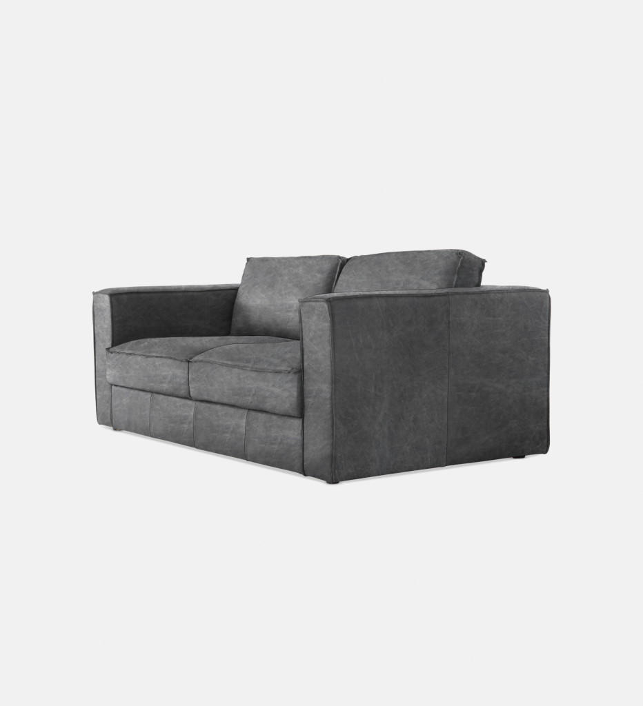 Rosco Leather 2 Seater (12777)