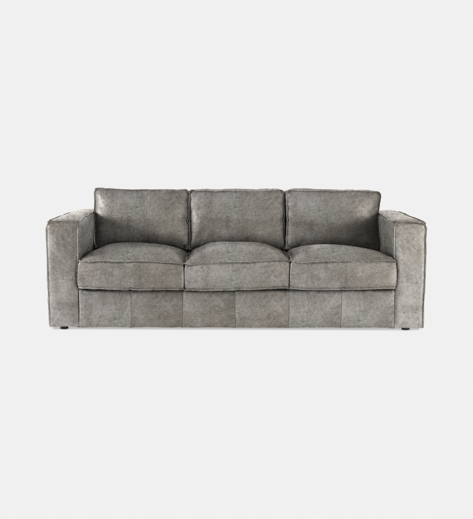 Rosco Leather 3 Seater (25094)