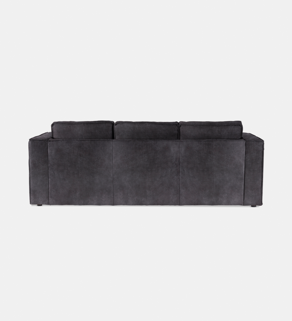 Rosco Leather 3 Seater (25099)