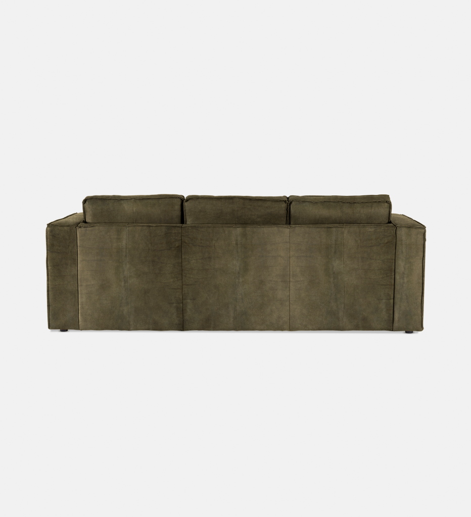 Rosco Leather 3 Seater (25102)