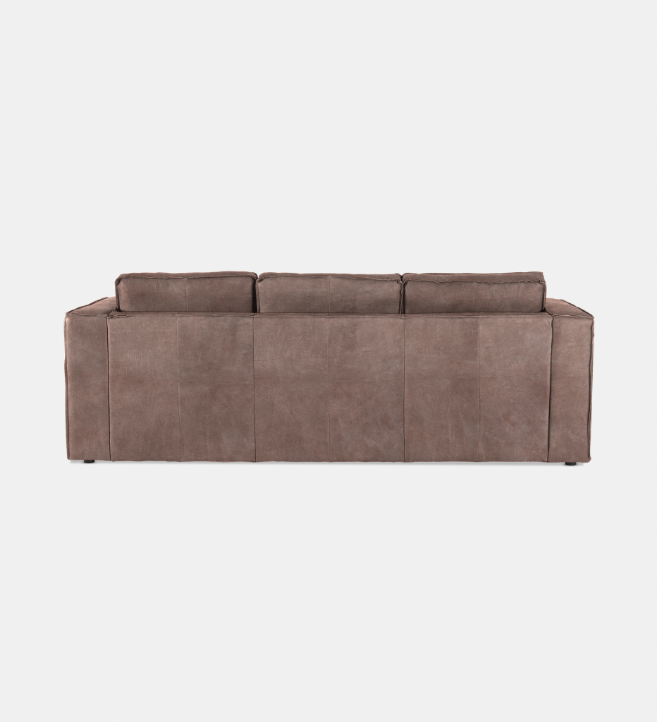 Rosco Leather 3 Seater (25105)