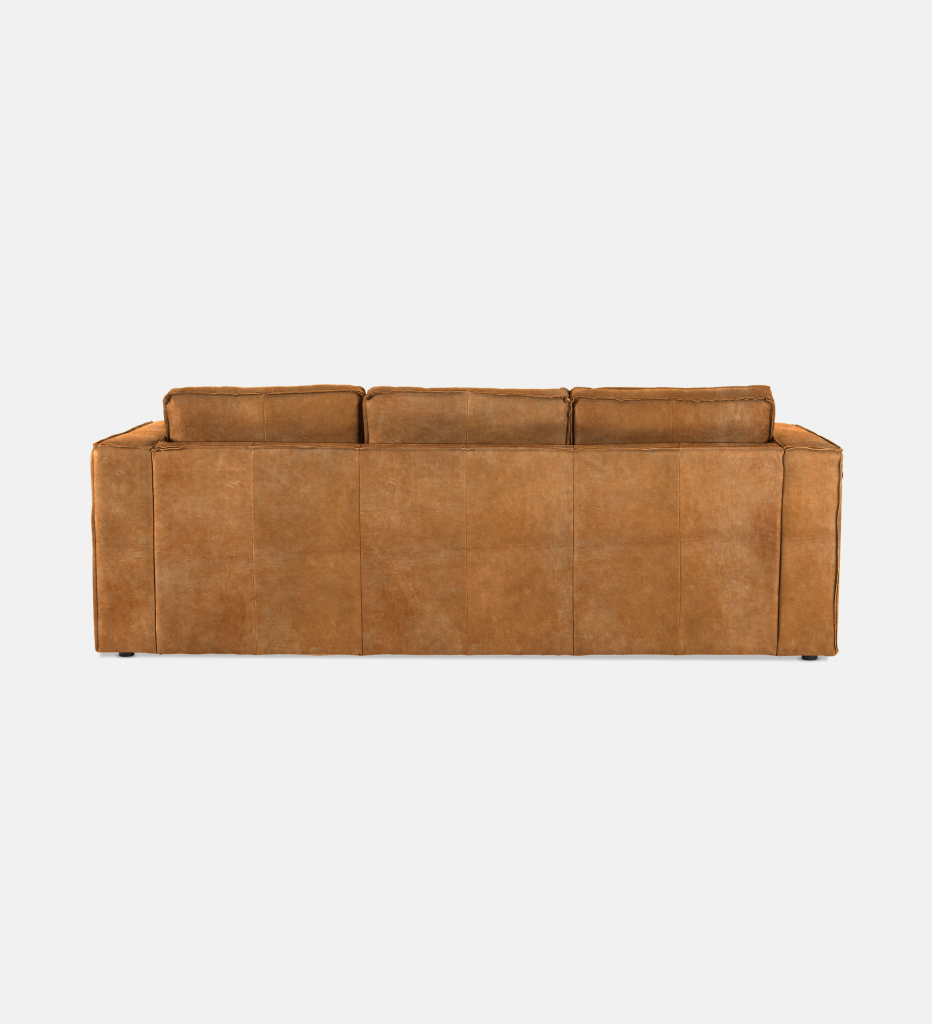 Rosco Leather 3 Seater (25108)