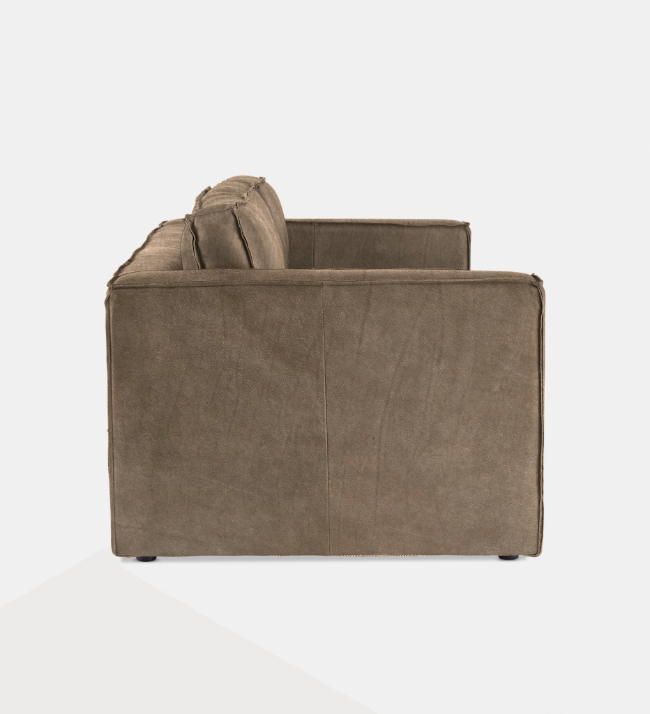 Rosco Leather 3 Seater (25110)