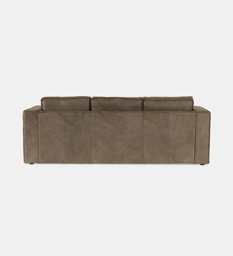 Rosco Leather 3 Seater (25111)