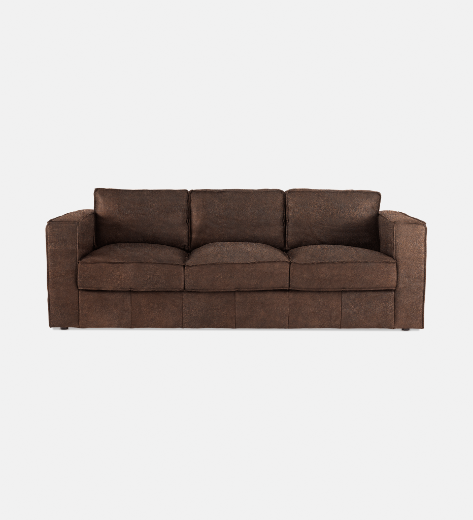 Rosco Leather 3 Seater (25112)