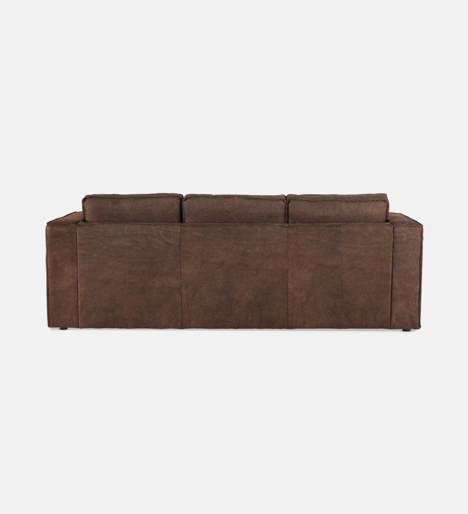 Rosco Leather 3 Seater (25114)