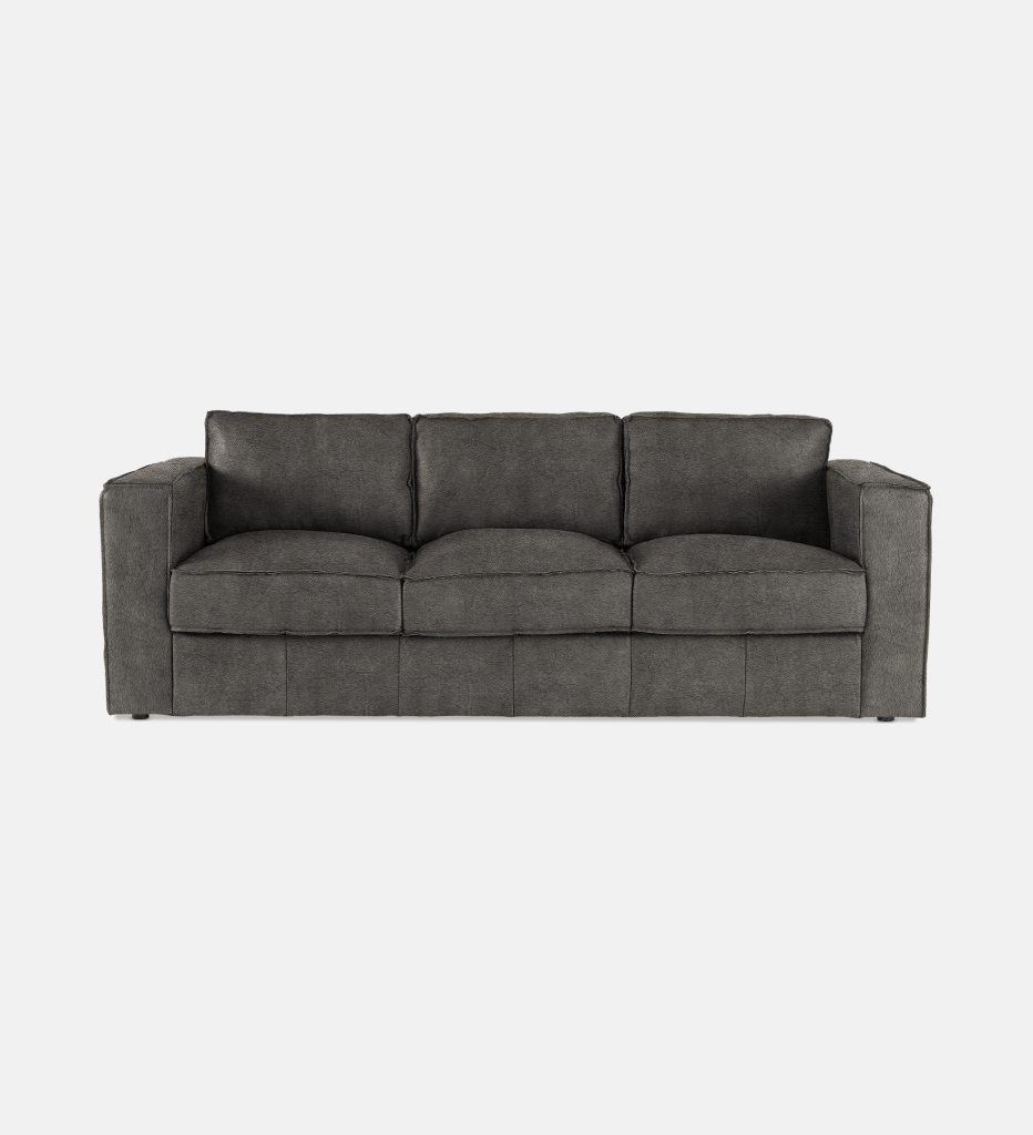 Rosco Leather 3 Seater (25115)