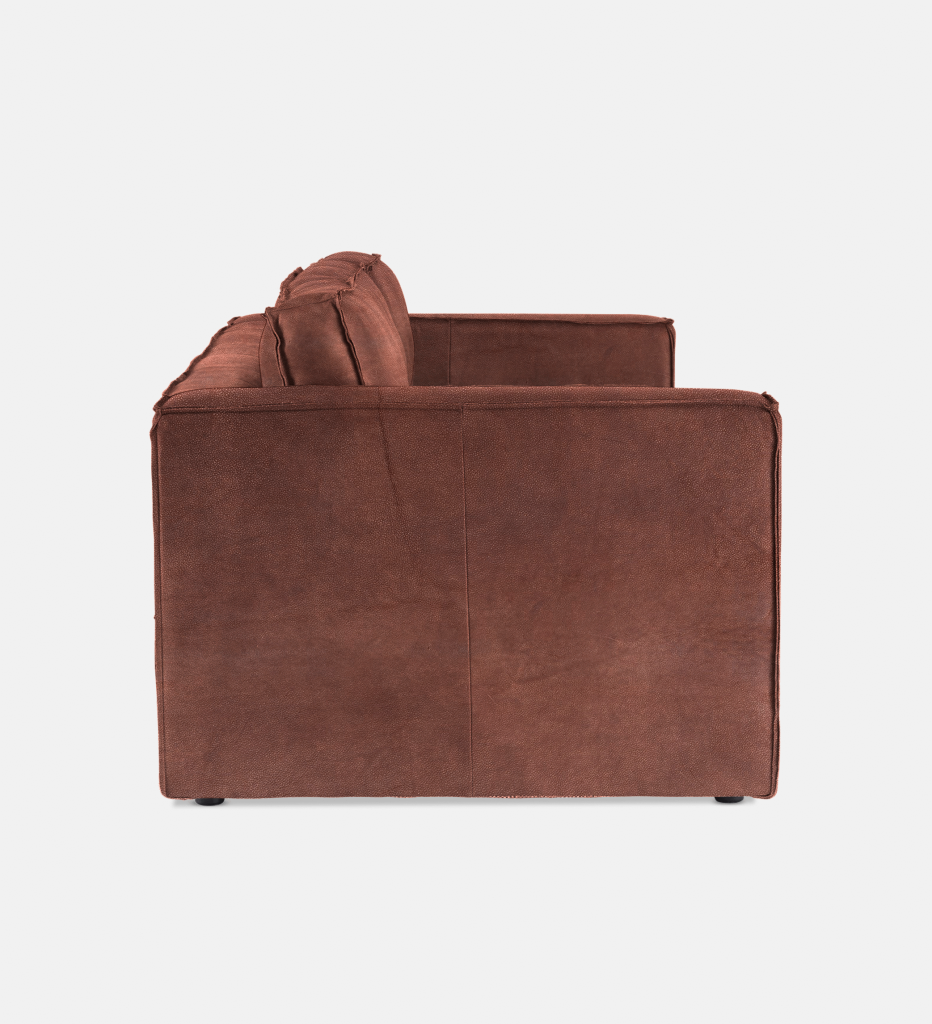 Rosco Leather 3 Seater (25058)