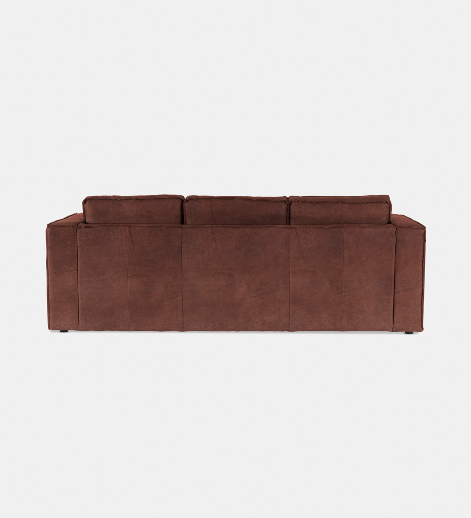 Rosco Leather 3 Seater (25059)