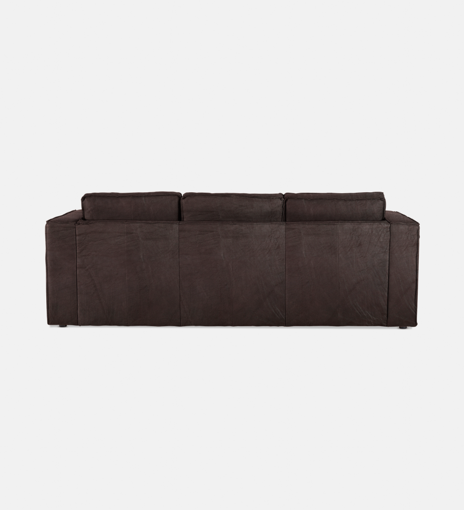 Rosco Leather 3 Seater (25079)